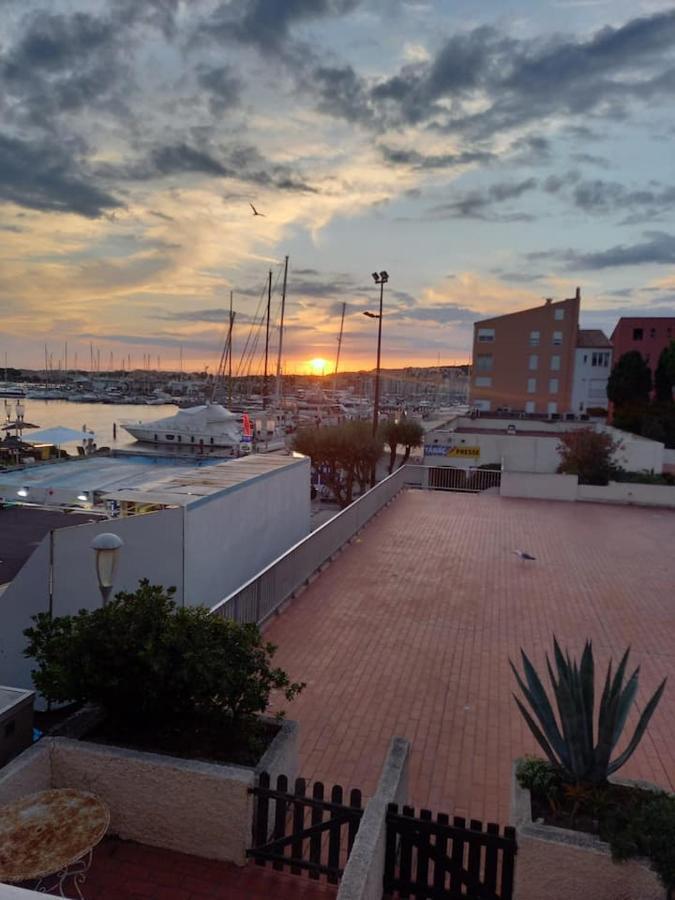 Agreable Studio Vue Port Au Cap D'Agde Exteriör bild